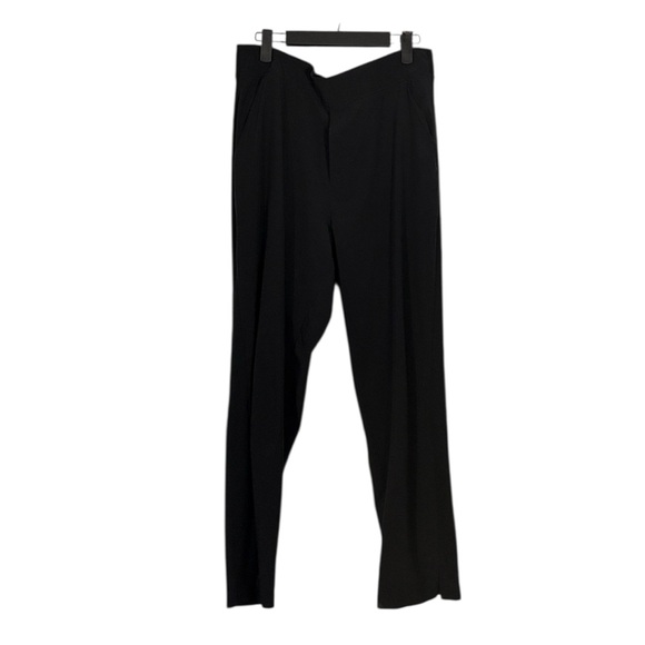 Athleta Brooklyn Mid Rise Ankle Pants Size 14 Black Activewear Casual Travel - Picture 3 of 9